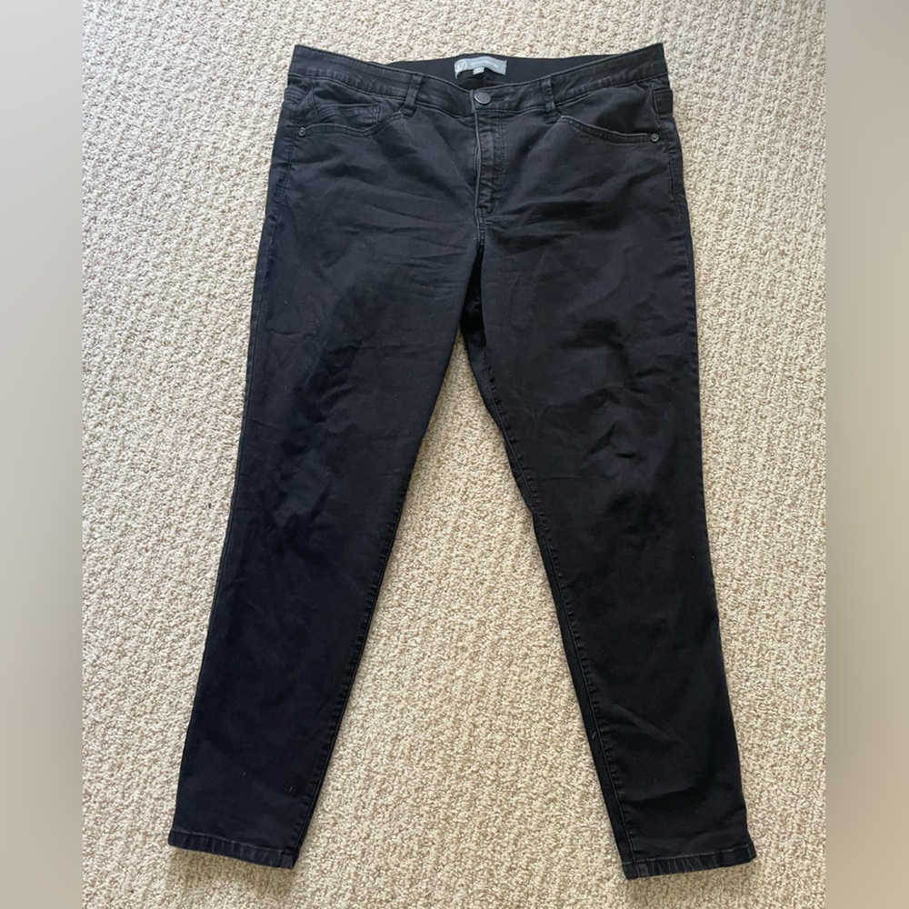 Wit&Wisdom black skinny jeans